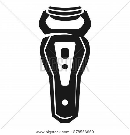 Vibratory Electric Shaver Icon. Simple Illustration Of Vibratory Electric Shaver Icon For Web Design