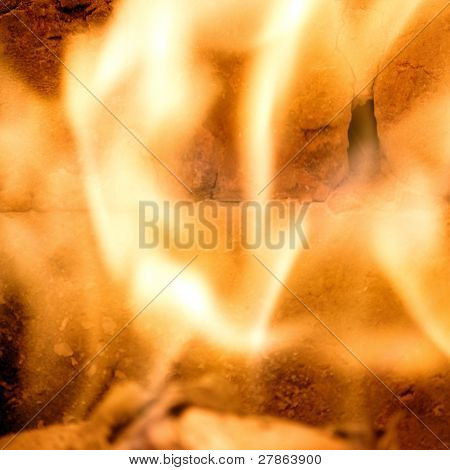 Fondo de fuego