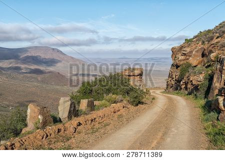 A View Of The Gannaga Pass In The Tankwa Karoo Of South Africa