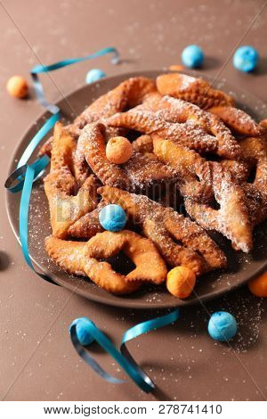 bugne, french cake carnival