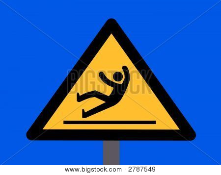 Slippery Floor Sign