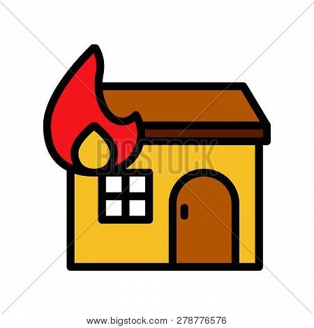 Property Insurance Vector, Insurance Related Filled Design Editable Stroke Icon