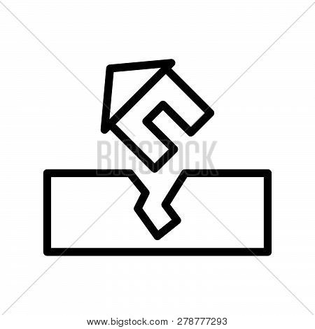 Property Insurance Vector, Insurance Related Line Design Editable Stroke Icon