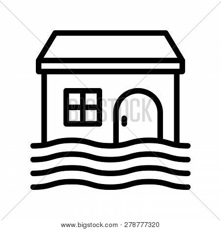 Property Insurance Vector, Insurance Related Line Design Editable Stroke Icon
