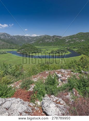 Skadar Lake And Crnojevica River In Montenegro