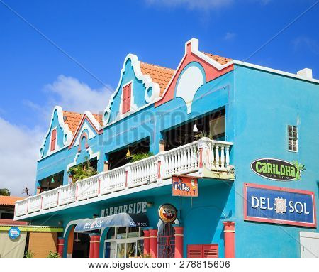 Kralendijk, Bonaire- December 18, 2015: Being South Of The Hurricane Belt And Because Of The Constan