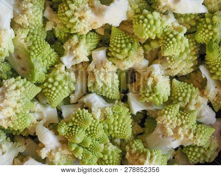 Romanesco Broccoli Vegetables Food
