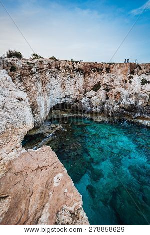 View Of Lagoon Near Cape Greko Of Ayia Napa