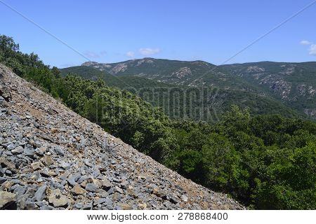 The Dump Of Abandoned Mine Of Sa Duchessa