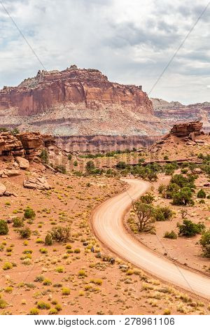 Panorama Point In Capital Reef National Park, Utah