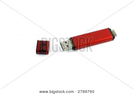 赤の Usb フラッシュ ドライブ