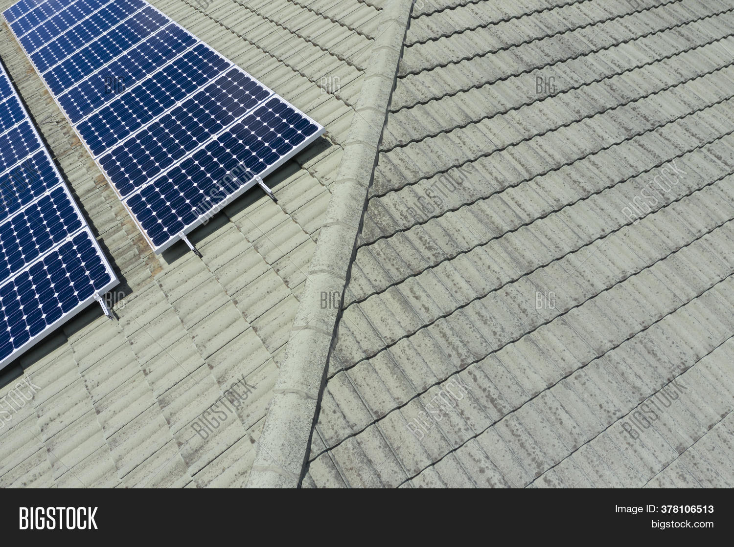Blue Solar Panels On Image & Photo (Free Trial) Bigstock