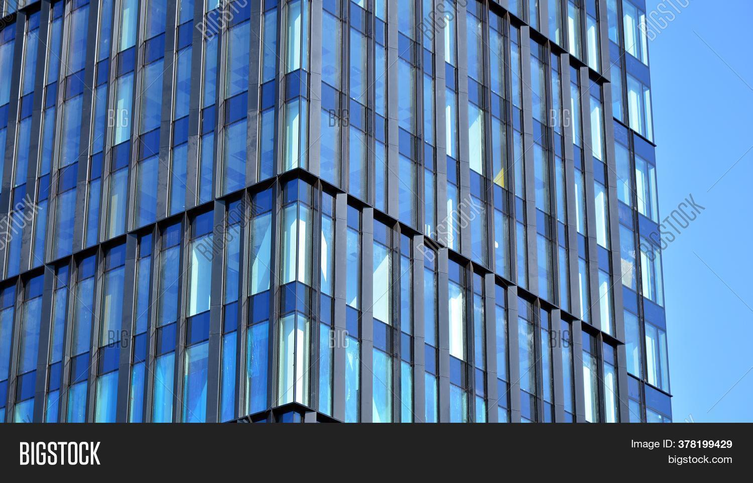 Seamless Glass Facade Texture