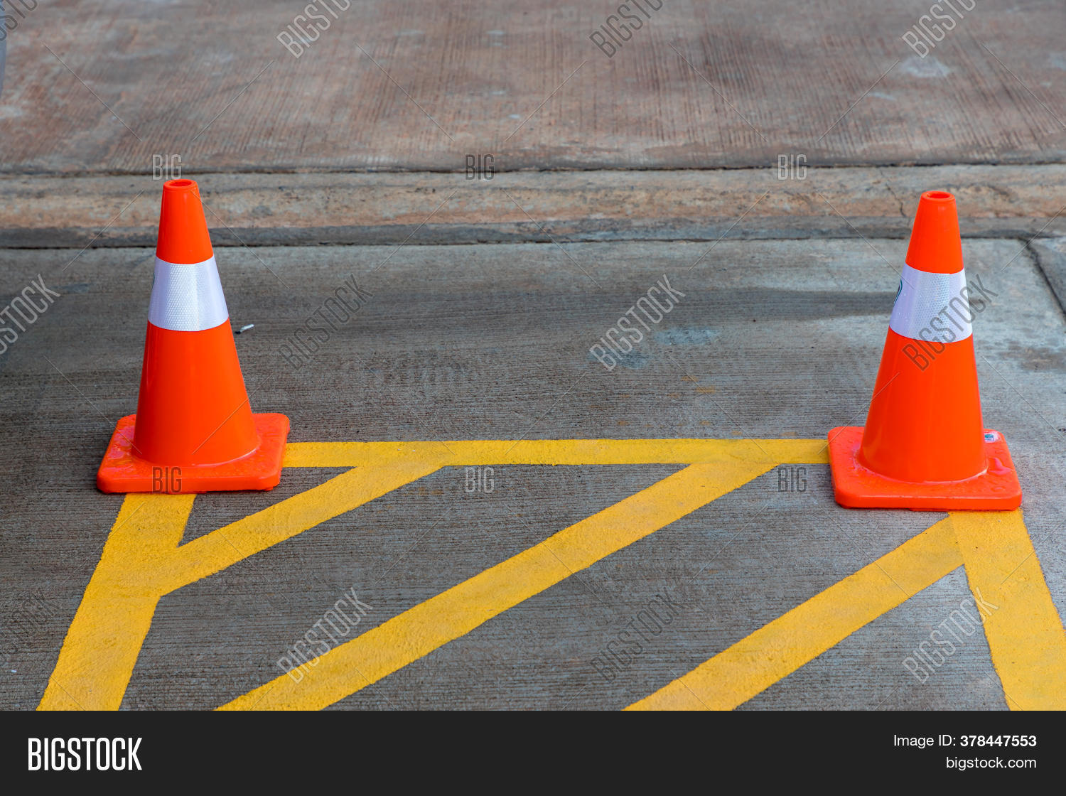 Parking Traffic Cone Image & Photo (Free Trial) Bigstock