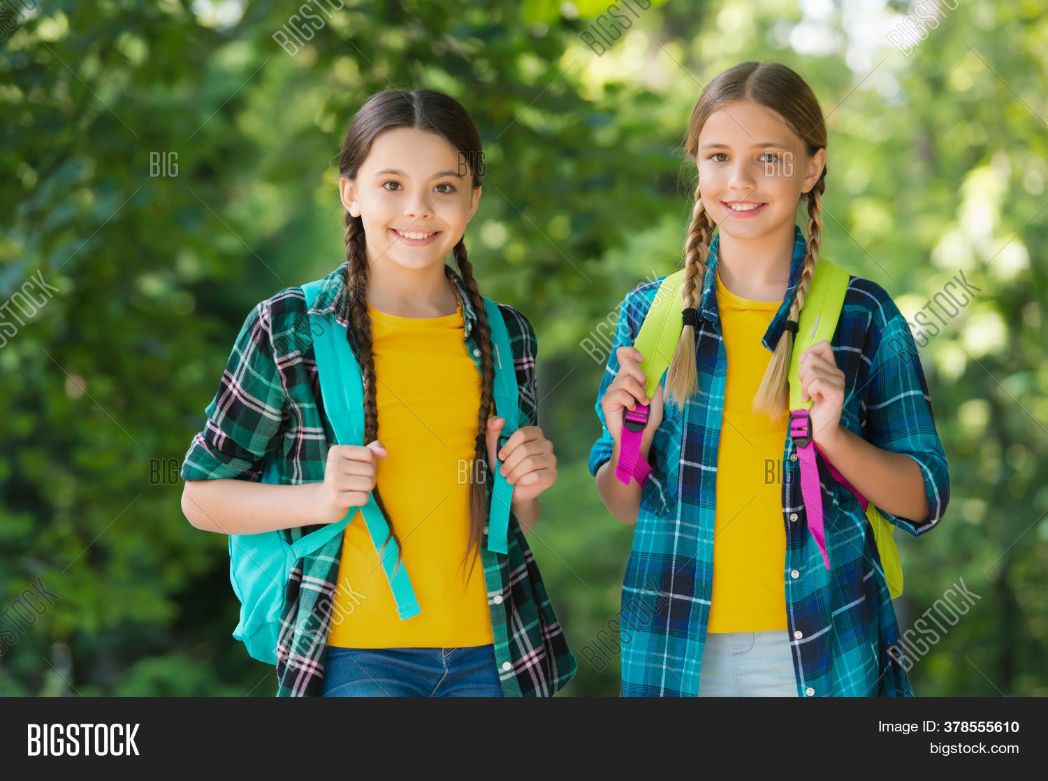 Smart Girls. Childhood Image & Photo (Free Trial) Bigstock