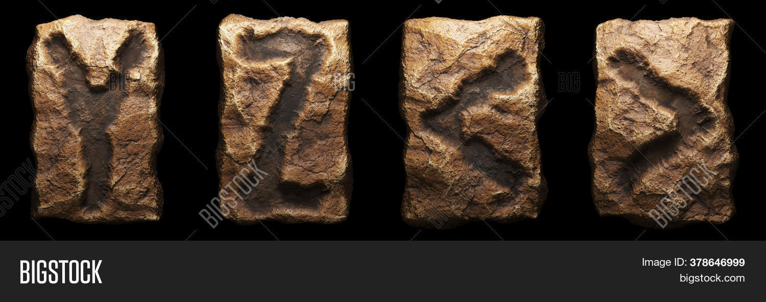 Alphabet Rky Set Rocky Letters Y, Z Image & Photo (Free Trial) | Bigstock