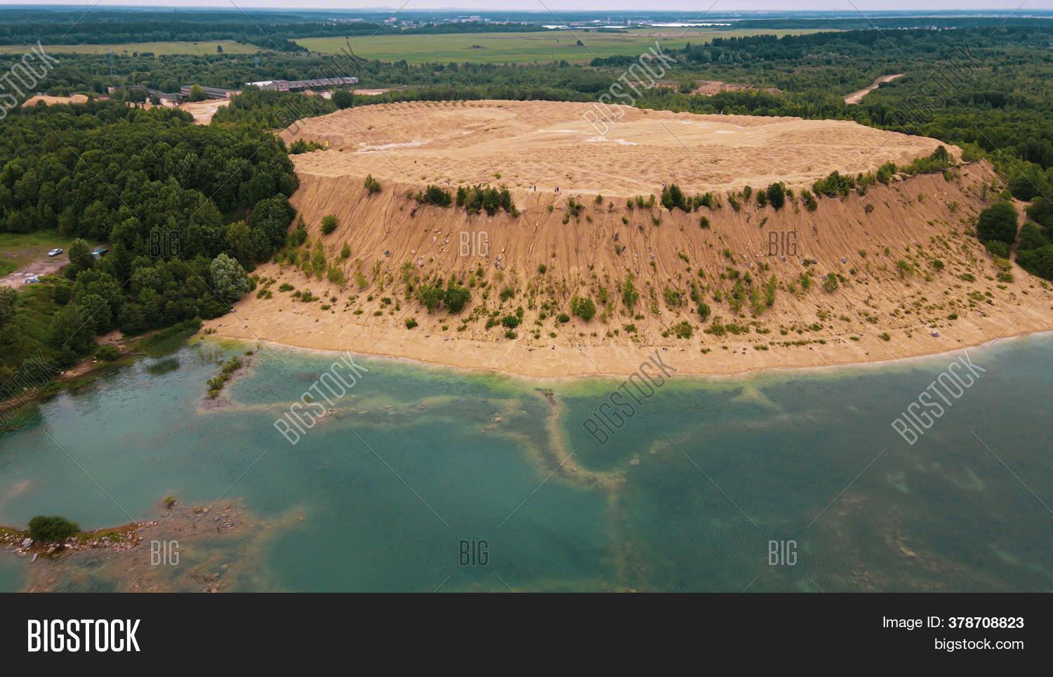 Limestone Quarry Pond Image & Photo (Free Trial) Bigstock