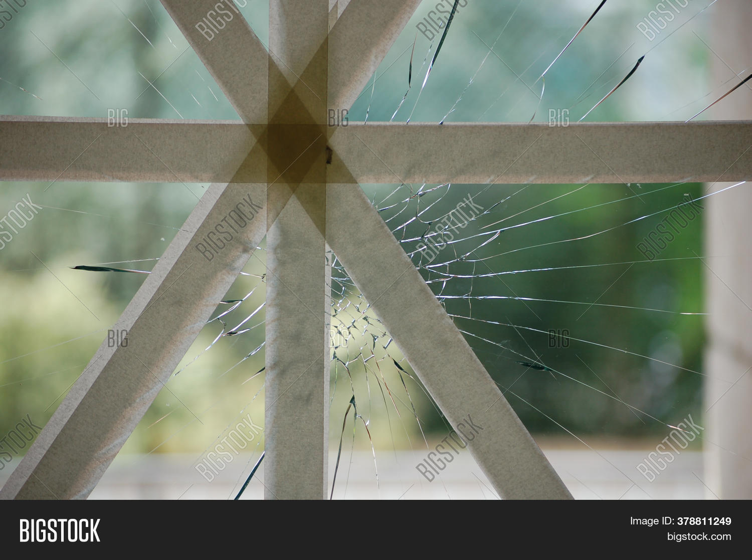 Broken Glass Repaired Image & Photo (Free Trial) Bigstock