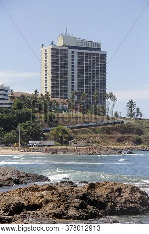 Salvador, Bahia / Brazil - March 18 2013: View Of The Pestana Bahia Hotel In The Rio Vermelho Neighb