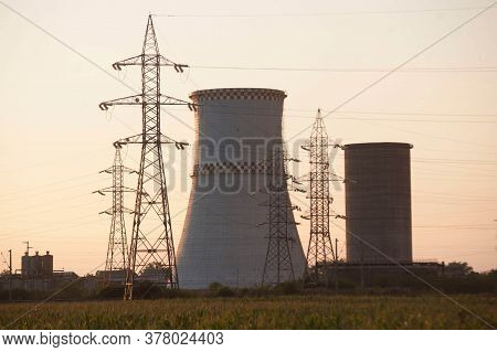 Caloric Or Thermal Power Plant In Romania