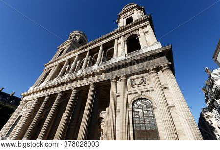 The Saint Sulpice Is A Roman Catholic Church In Paris, On The East Side Of The Place Saint Sulpice ,