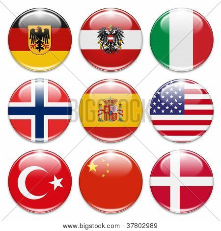 Country Buttons