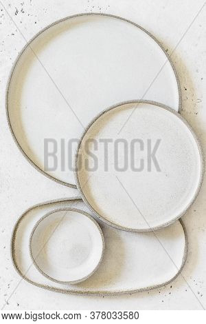 Handmade Handcraft Chamotte Ceramic Dishes And Plates