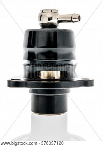 A Blow Off Valve Used For Engines With Turbo Or Superchargers On An Isolated Background