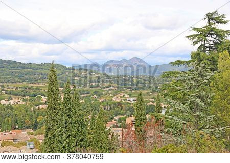Town Of Vaison La Romaine In Provence France