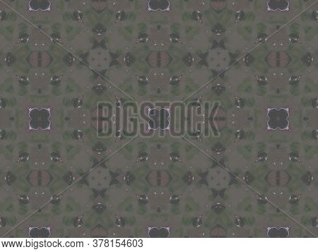 Portuguese Decorative Tiles. Ash Spring Ornate Illustration. Portuguese Decorative Tiles Background.