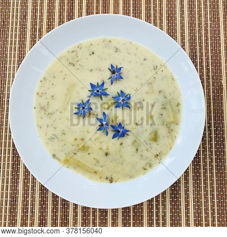 The Somewhat Different Chervil Soup So Delicious