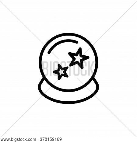 Illustration Vector Graphic Of Magic Ball Icon
