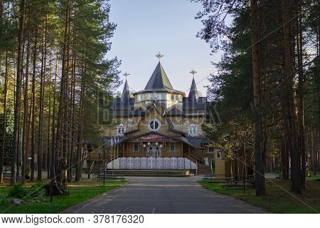 Veliky Ustyug, Russia-july 2020: The Residence Of Santa Claus In Veliky Ustyug In Summer.