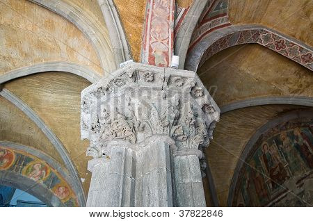 Basilica of St. Flaviano. Montefiascone. Lazio. Italien.