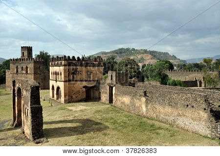 Etiopské královský hrad