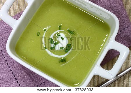 ขนมจีบ leek ซุป