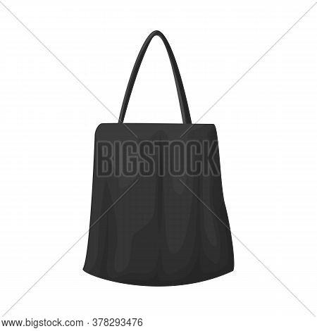 Vector Illustration Of Handbag And Minimarket Logo. Graphic Of Handbag And Sale Vector Icon For Stoc