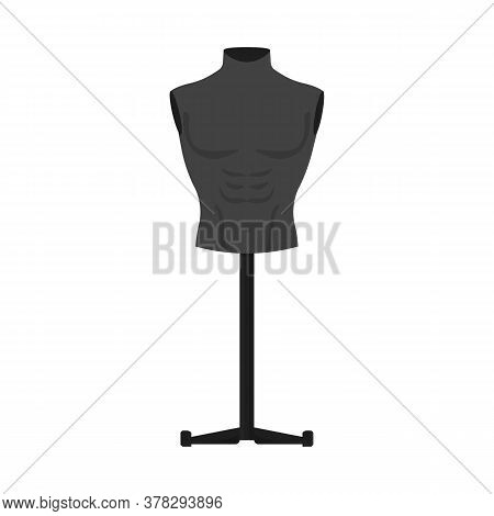 Vector Illustration Of Dummy And Bust Icon. Graphic Of Dummy And Female Vector Icon For Stock.