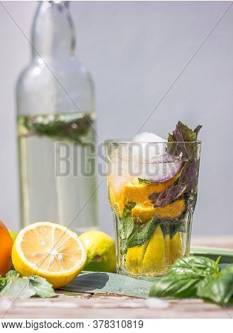 Bartender Making Mint Cocktails. Fresh Mint Cocktail. Refreshing Cocktails. Mint Cocktails. Mint Coc