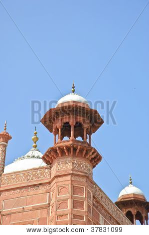 Fortet i Taj Mahal