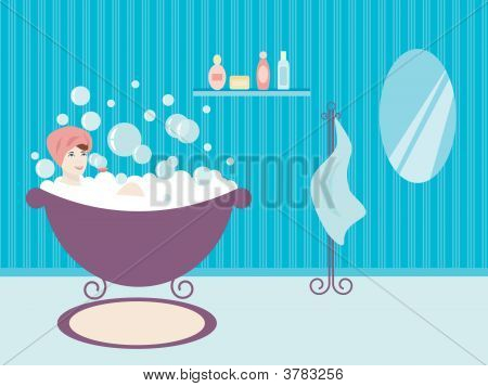 Bath Woman