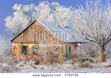 Winter In het dorp