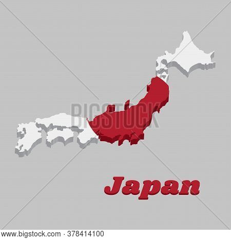 3d Map Outline Flag Vector Photo Free Trial Bigstock