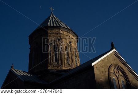 Samtavro Monastery In Mtskheta, A Suburb Of Tbilisi In Georgia.