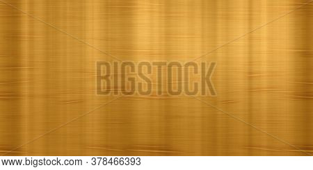 brushed metal copper wide plate banner background illustration