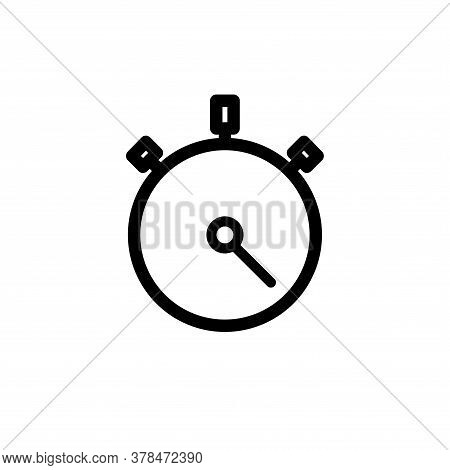 Illustration Vector Graphic Of Stopwatch Icon Template