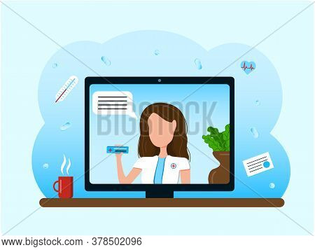 Online Doctor Consultation On-line Therapy Midicine Technology