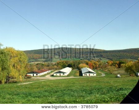granja en las montañas catskill, nueva york