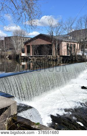 Fishkill Overlook Falls In Beacon, New York