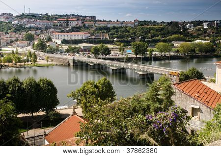 Panorama della città di Coimbra